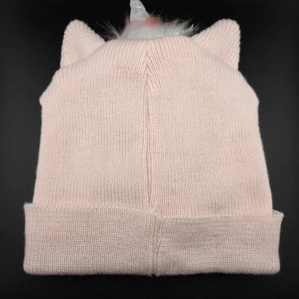 Unicorn Beanie Hat‎ Girls OS Good Condition